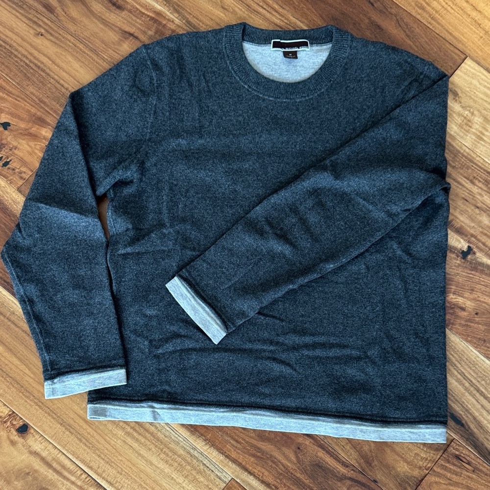 Michael Kors Dark Gray Crewneck Sweater